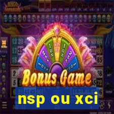 nsp ou xci